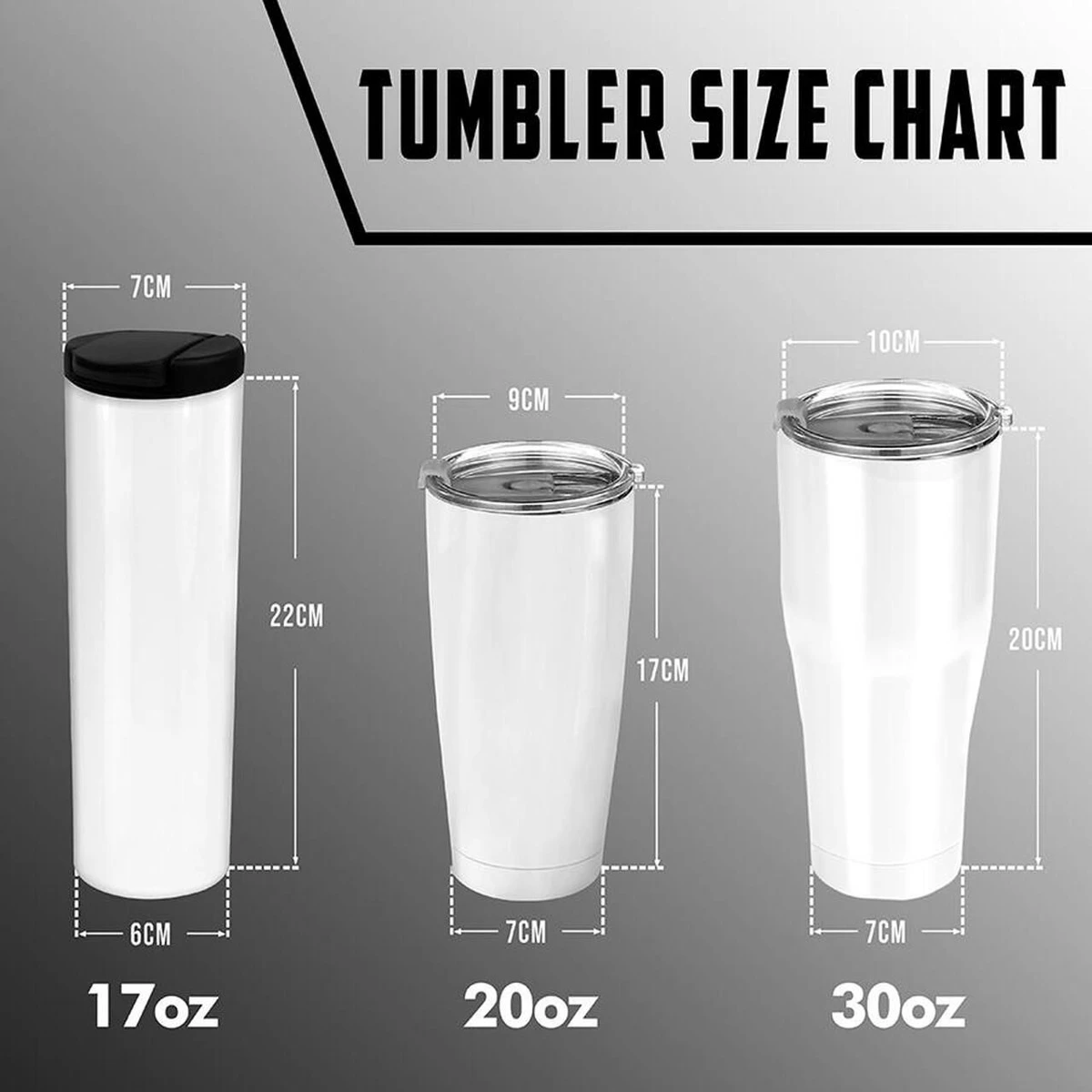 There are many sizes to choose from