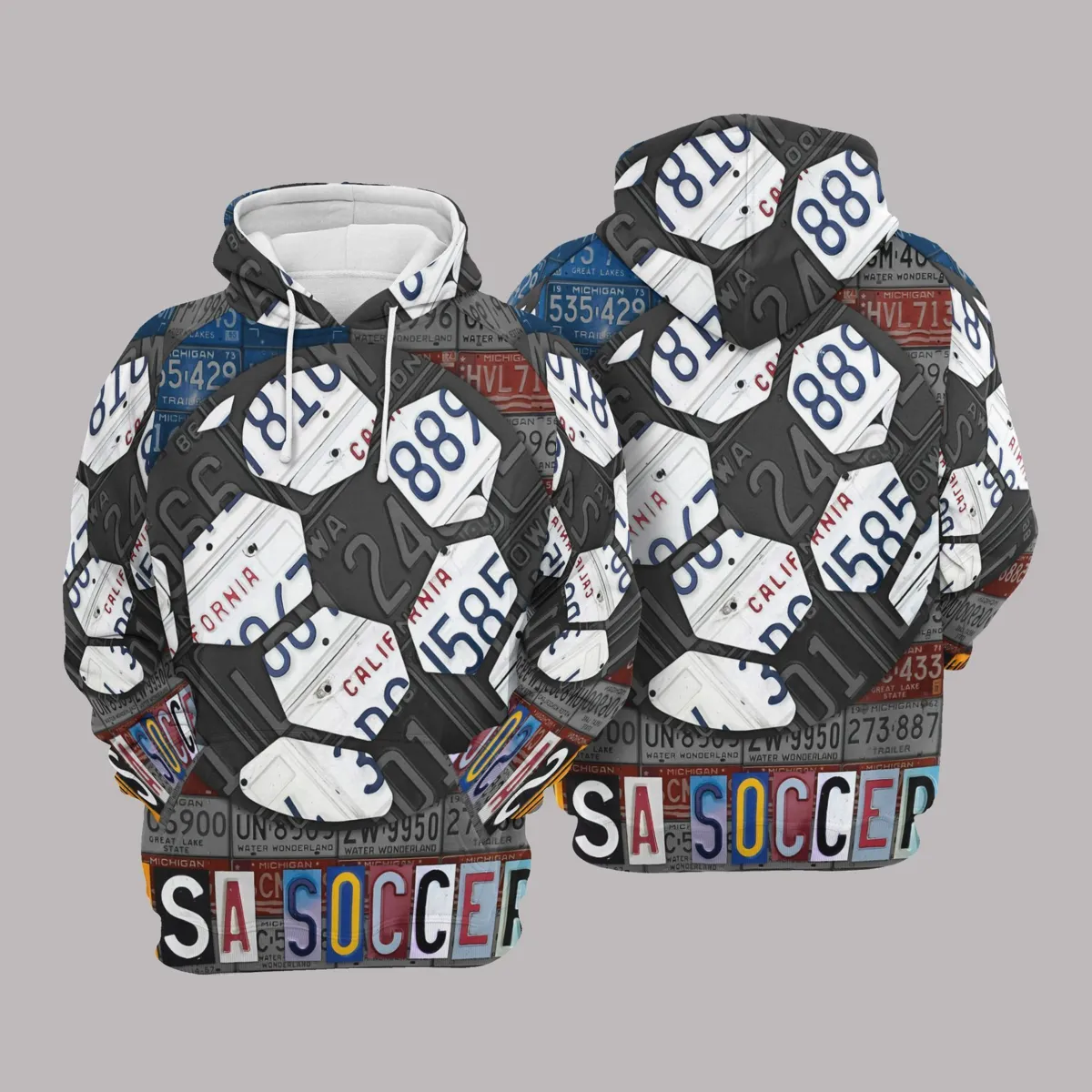Soccer hoodie